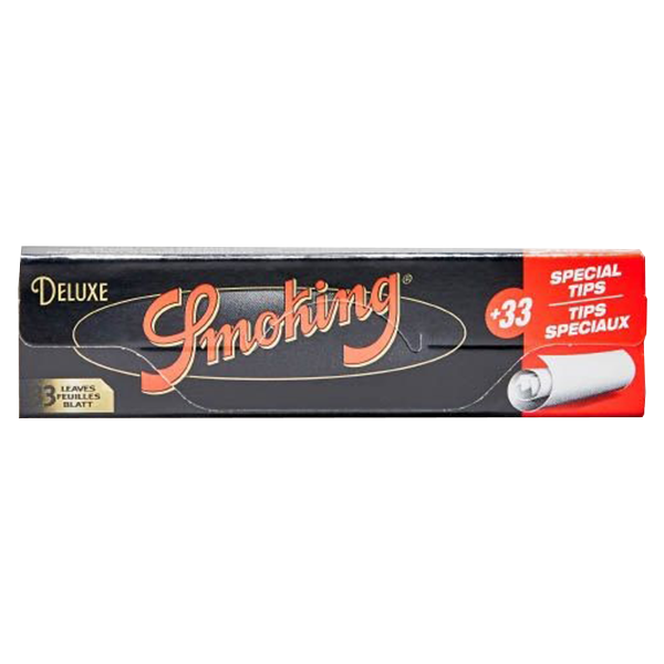 Smoking Kingsize Black + Tips