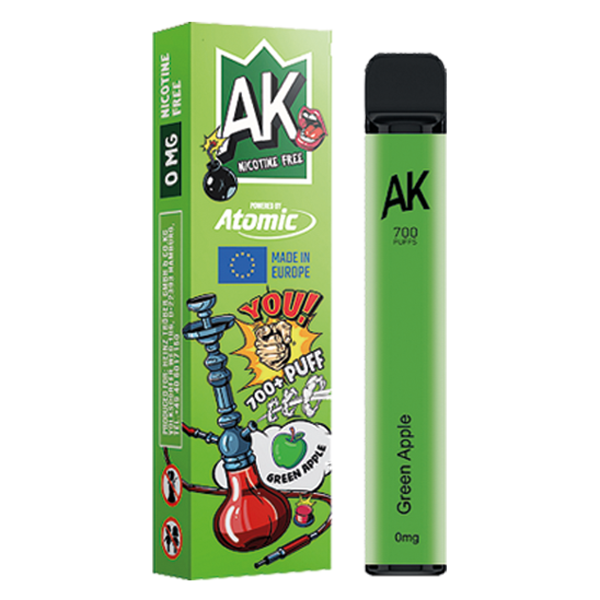 Aroma King E-Shisha Green Apple 0mg
