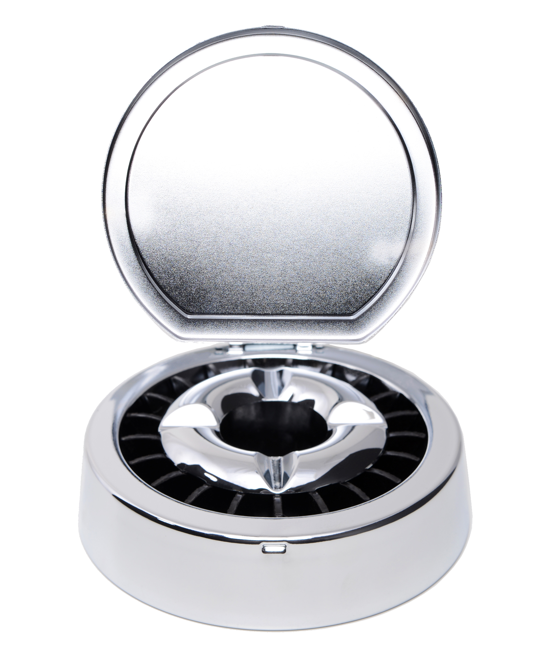 Aschenbecher rauchlos, Silber