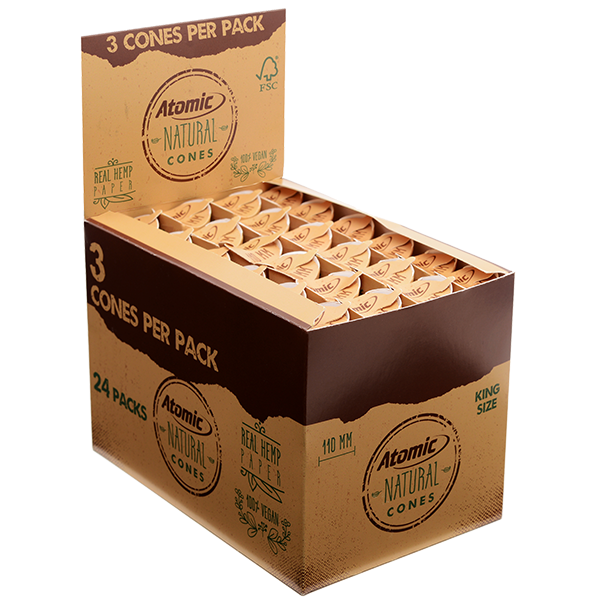 Papier ungebleicht Kingsize