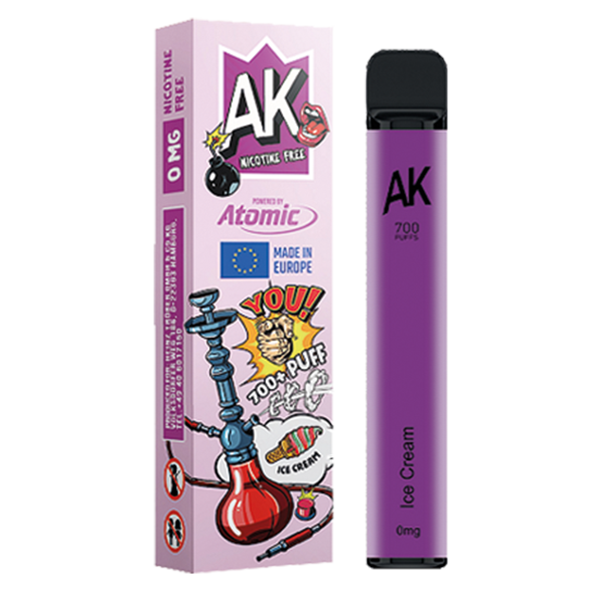 Aroma King E-Shisha Ice Cream 0mg