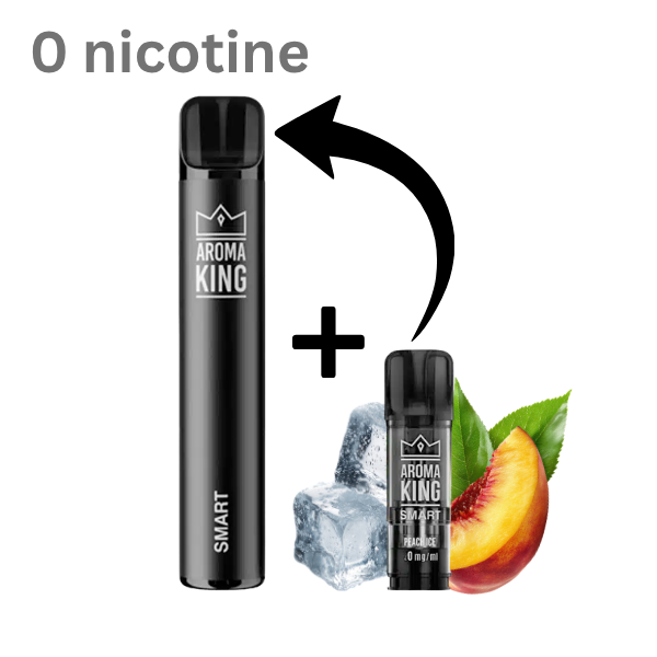 Aroma King SMART BAR 700 Peach Ice 0mg 