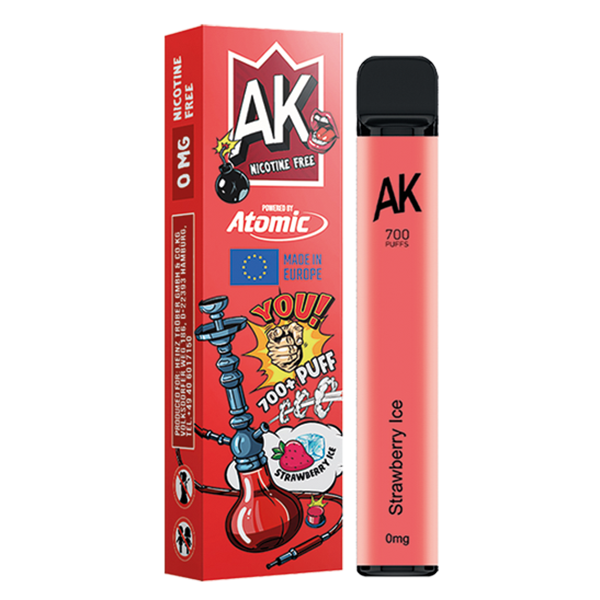 Aroma King E-Shisha Strawberry Ice 0mg