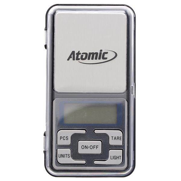 Schwarze Waage von  0,01g bis 200g