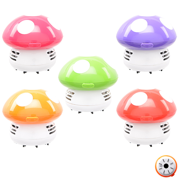 Hanfbrösel Staubsauger in Pilzform