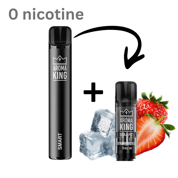 Aroma King SMART BAR 700 Strawberry Ice 0mg  
